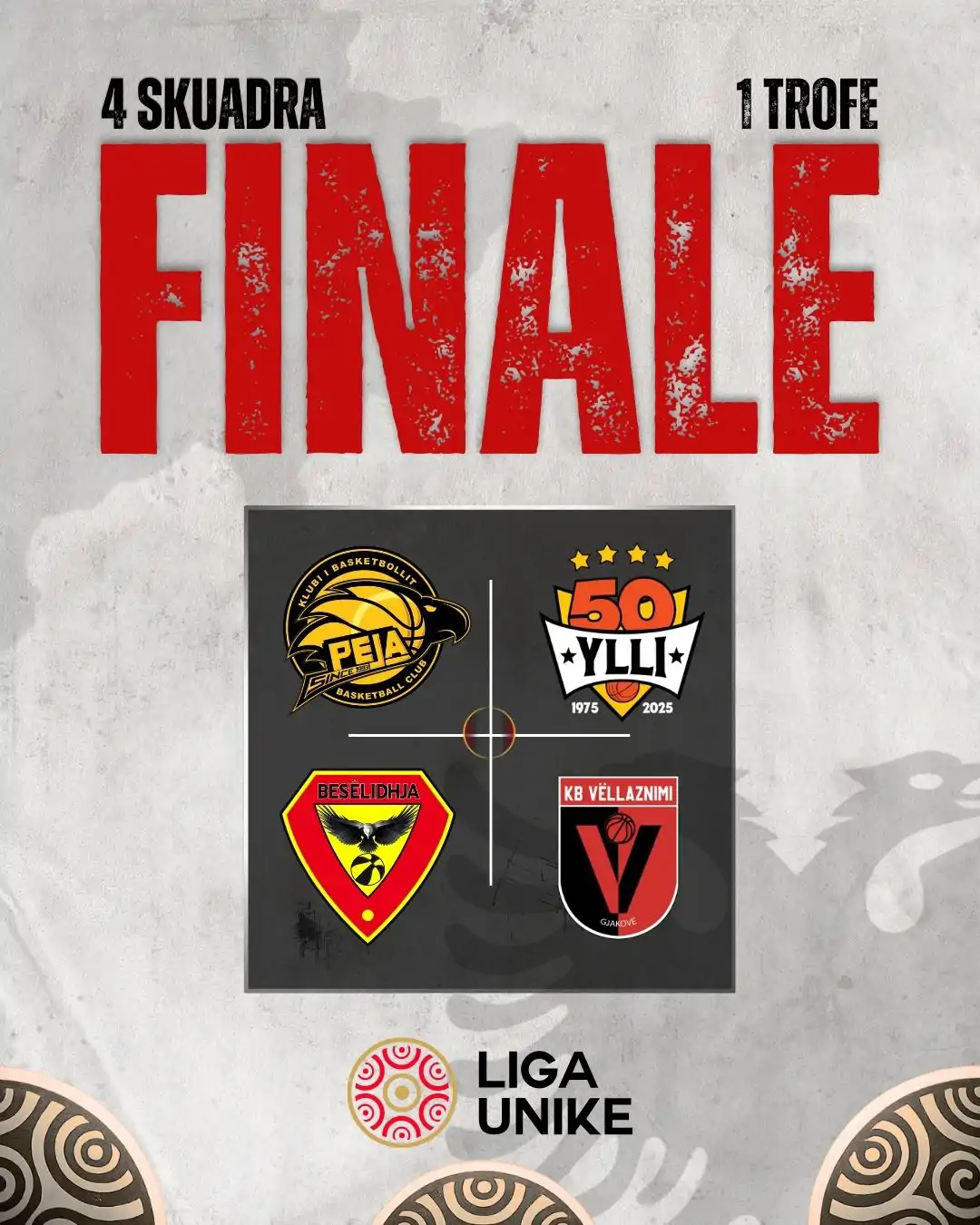 Caktohen skuadrat gjysmëfinaliste të Final 4